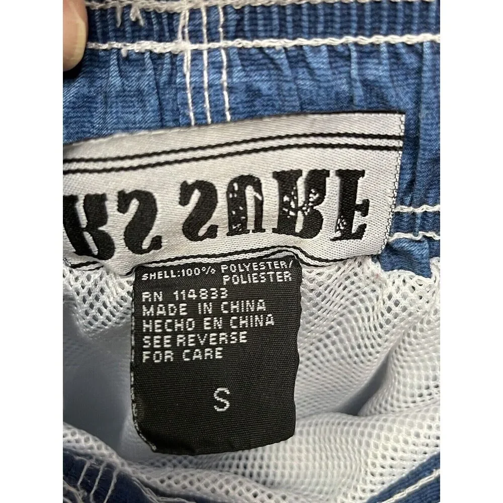 RS Surf Co. Board Shorts Mens Small Swim Wear Trunks Palm Trees‎
